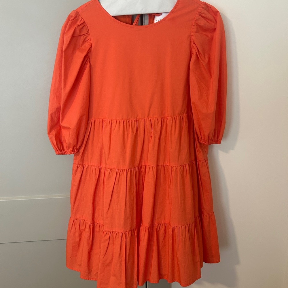 Vibrant Orange Dress